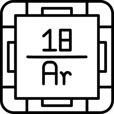 Argon Line Icon