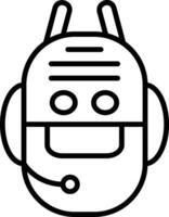 Security Line Icon vector