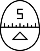 Timer Line Icon vector