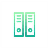 File server icon vector