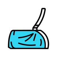 medical sling fracture injury color icon illustration vector