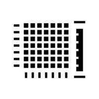 heatmap big data glyph icon illustration vector