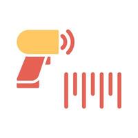 Barcode Scanner Icon Design vector