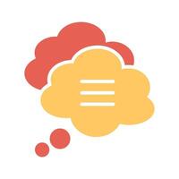 Message Bubble Icon Design vector