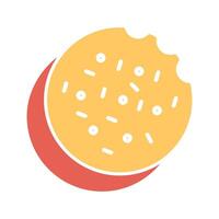 Baking Cookies Icon Design vector