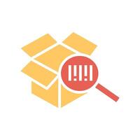 QR Code Scan Icon Design vector