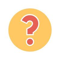 Help Button Icon Design vector