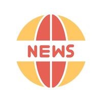 News Website Icon Design vector