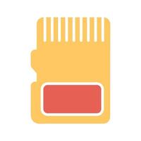Memory Cards Icon Design vector