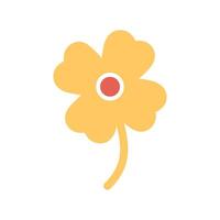 Four Leaf Clover Icon Design vector