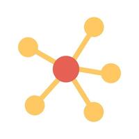 Networking Icon Design vector