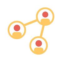 Social Network Icon Design vector