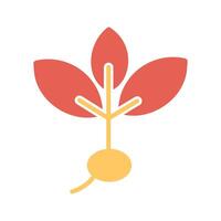 Seedling Icon Design vector