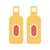 Wine Pairing Icon Design vector