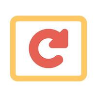 Refresh Symbol Icon Design vector