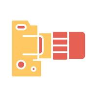 DSLR Essentials Icon Design vector