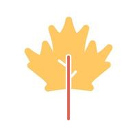 Maple Leaf Icon Design vector