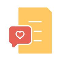 Feedback Form Icon Design vector