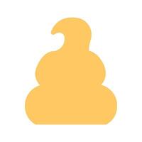 Pile of Poo Icon Design vector