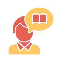 Storytelling Icon Design vector
