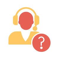 Help Request Icon Design vector