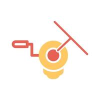 Darkroom Tools Icon Design vector