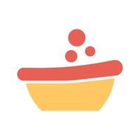 Bubble Bath Icon Design vector