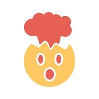 Exploding Head Icon Design vector