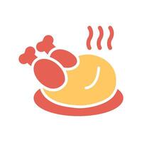 Chicken Icon Design vector