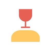 Wine Snob Icon Design vector