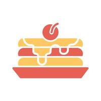 Pancakes Icon Design vector