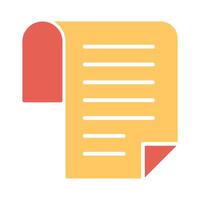 Document Icon Design vector