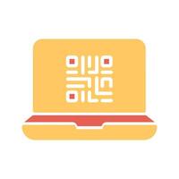 QR Code Scanner App Icon Design vector