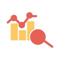 Data Analytics Icon Design vector