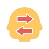 Knowledge Sharing Icon Design vector