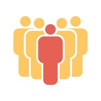 Diversity and Inclusion Icon Design vector