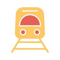 Light Rail Icon Design vector