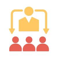 HR Technology Icon Design vector
