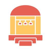 Party Venue Icon Design vector