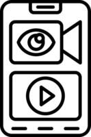 Calling Line Icon vector