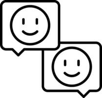 Emoji Line Icon vector