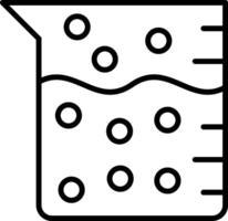 Lab Line Icon vector