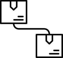 Connection Line Icon vector