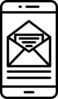 Alert Line Icon vector