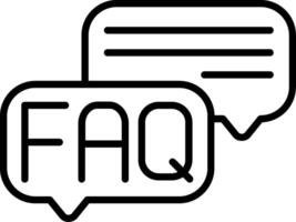 Bubble Line Icon vector