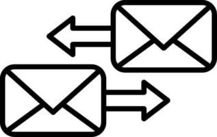 Envelope Line Icon vector