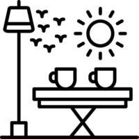 Folding Line Icon vector