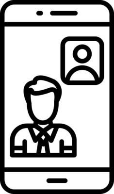 Call Line Icon