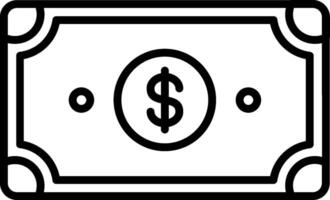 Money Line Icon vector