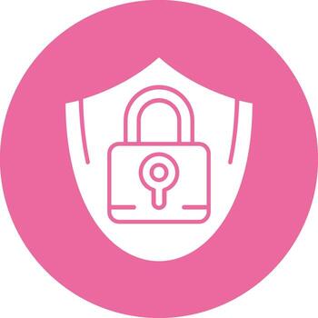 intimidad sólido circulo estilo icono vector